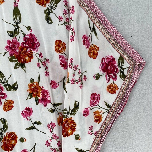 Japna Floral Kimono Caftan Kaftan Robe Shirt Loungewear Womens One‎ Size - Picture 9 of 12